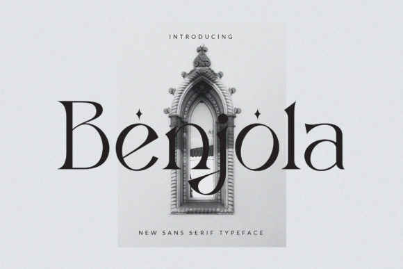 Benjola Font 1 Benjola Font
