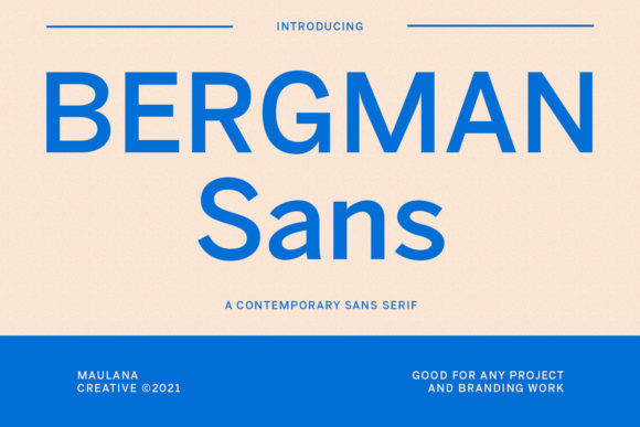 Bergman Font 1 Bergman Font