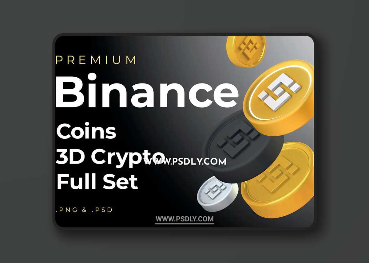 Binance BNB 3d Premium Crypto DeFi Coins Set GUVAQB3 1 Binance BNB 3d Premium Crypto DeFi Coins Set GUVAQB3