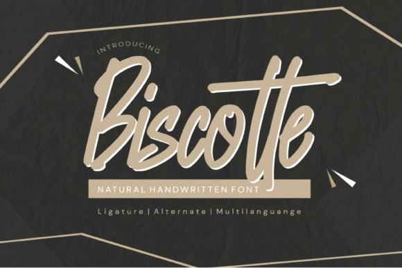 Biscotte Font 1 Biscotte Font