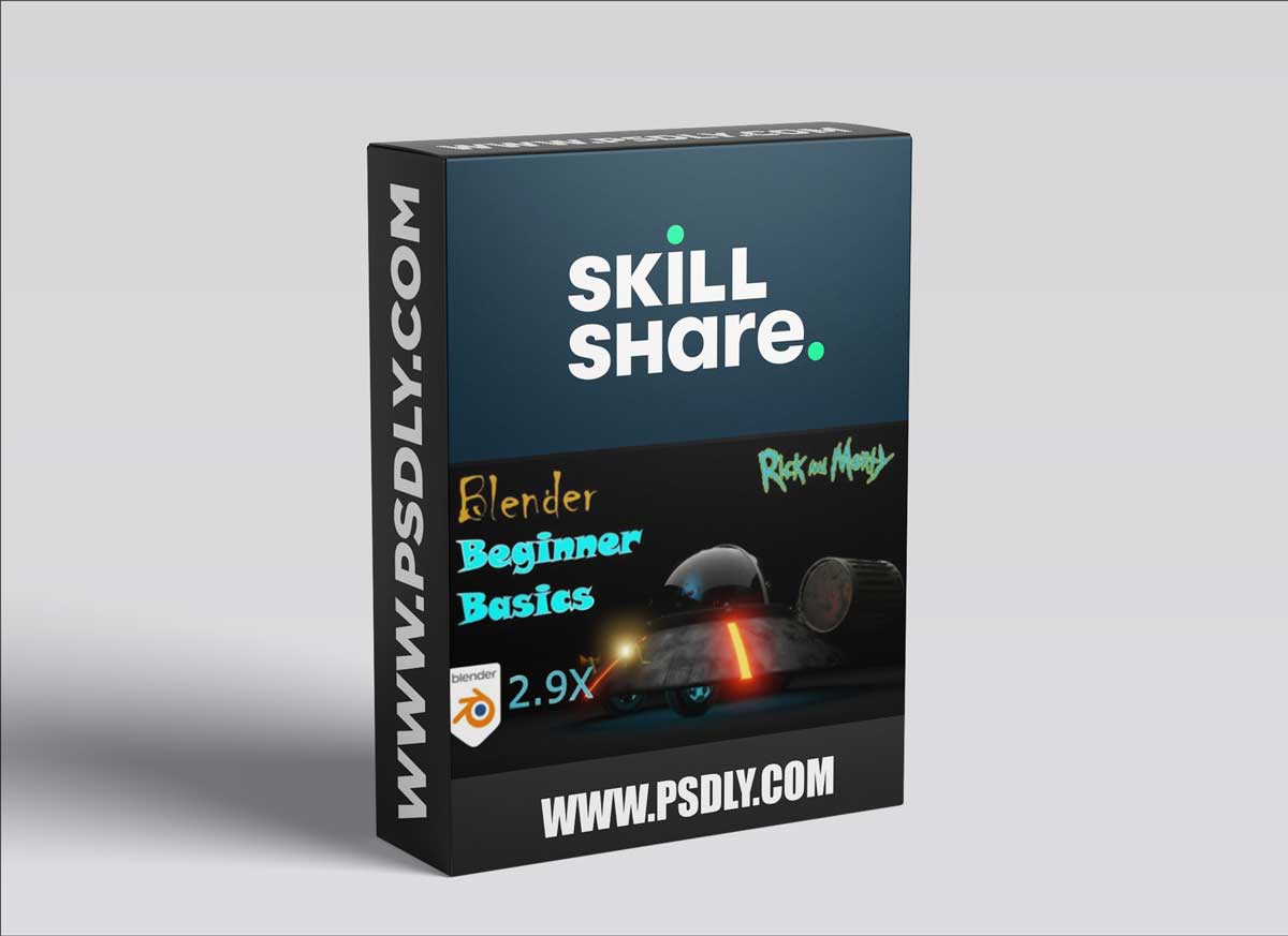 Blender Beginner Basics: Rick and Morty Spaceship 1 Blender Beginner Basics: Rick and Morty Spaceship