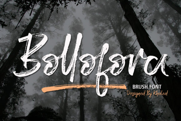 Bollofora Font 1 Bollofora Font