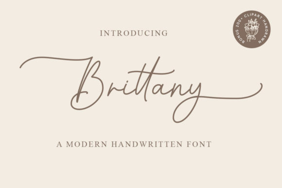Brittany Font 1 Brittany Font