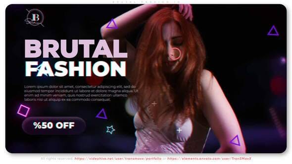Videohive Brutal Fashion ID | Striptease Promo 34267733 1 Videohive Brutal Fashion ID | Striptease Promo 34267733