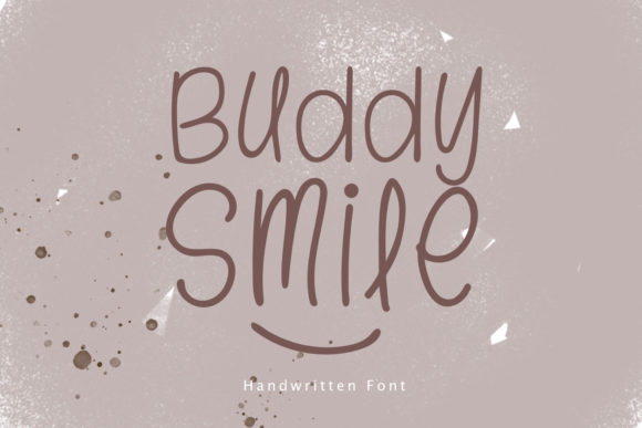 Buddy Smile Font 1 Buddy Smile Font
