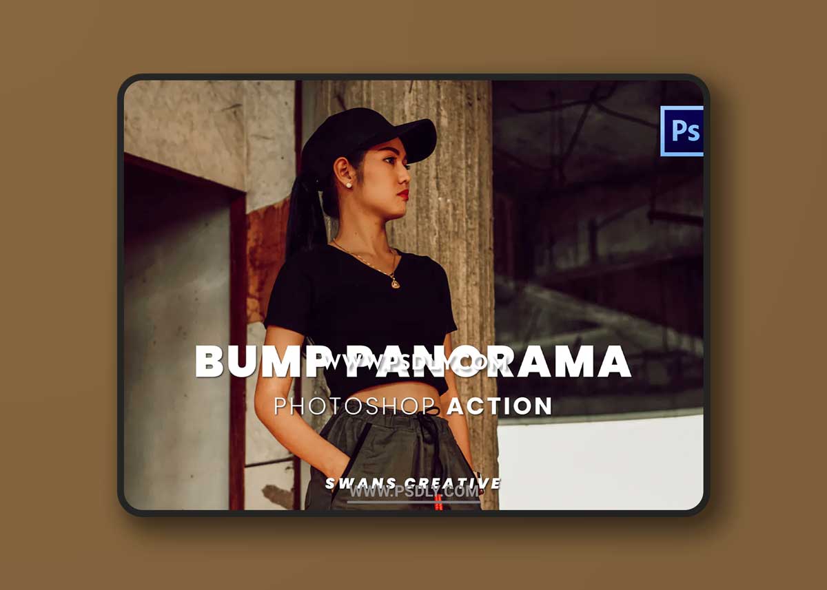 Bump Panorama Photoshop Action 1 Bump Panorama Photoshop Action
