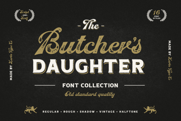 Butcher's Daughter Font 1 Butcher's Daughter Font