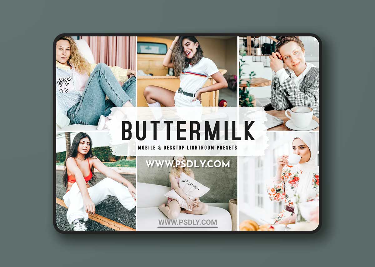 Buttermilk Mobile & Desktop Lightroom Presets 1 Buttermilk Mobile & Desktop Lightroom Presets