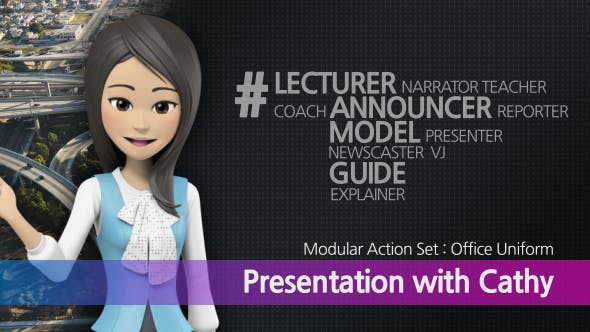 Videohive Presentation With Cathy: Office Uniform 10611291 1 Videohive Presentation With Cathy: Office Uniform 10611291