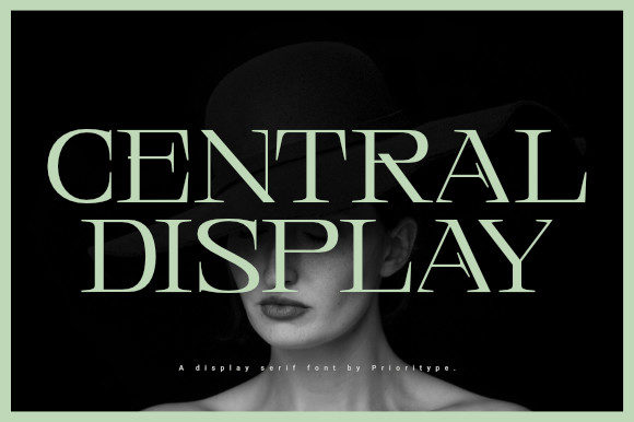 Central Display Font 1 Central Display Font