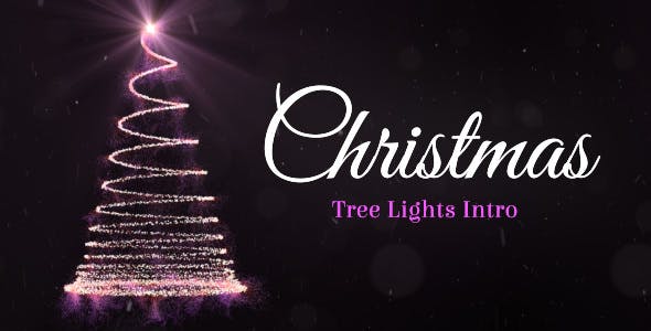 Videohive Christmas Tree Lights Intro 13629251 1 Videohive Christmas Tree Lights Intro 13629251
