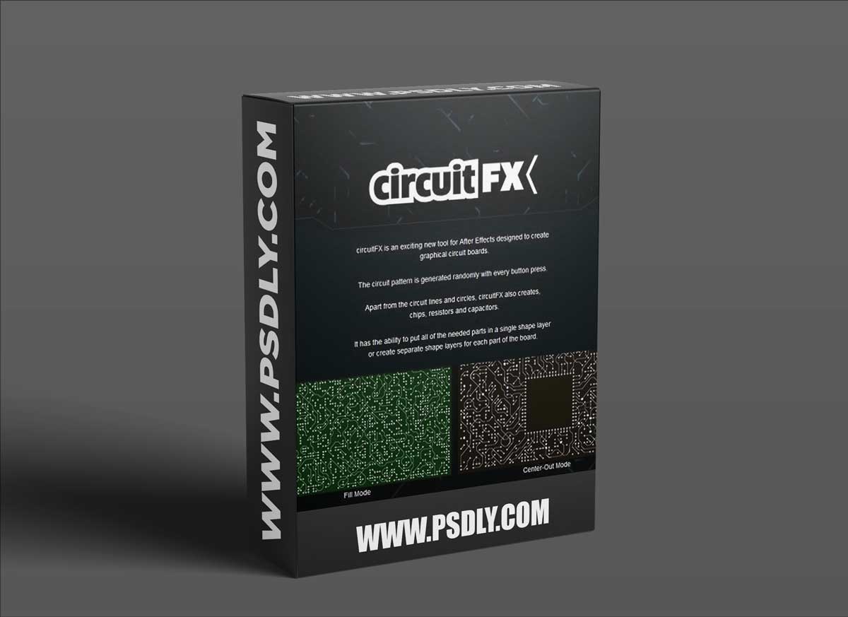 CircuitFX v1.75 for After Effects 1 CircuitFX v1.75 for After Effects