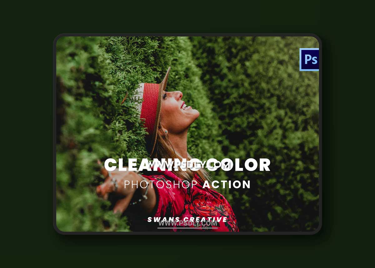 Cleaning Color Photoshop Action 1 Cleaning Color Photoshop Action