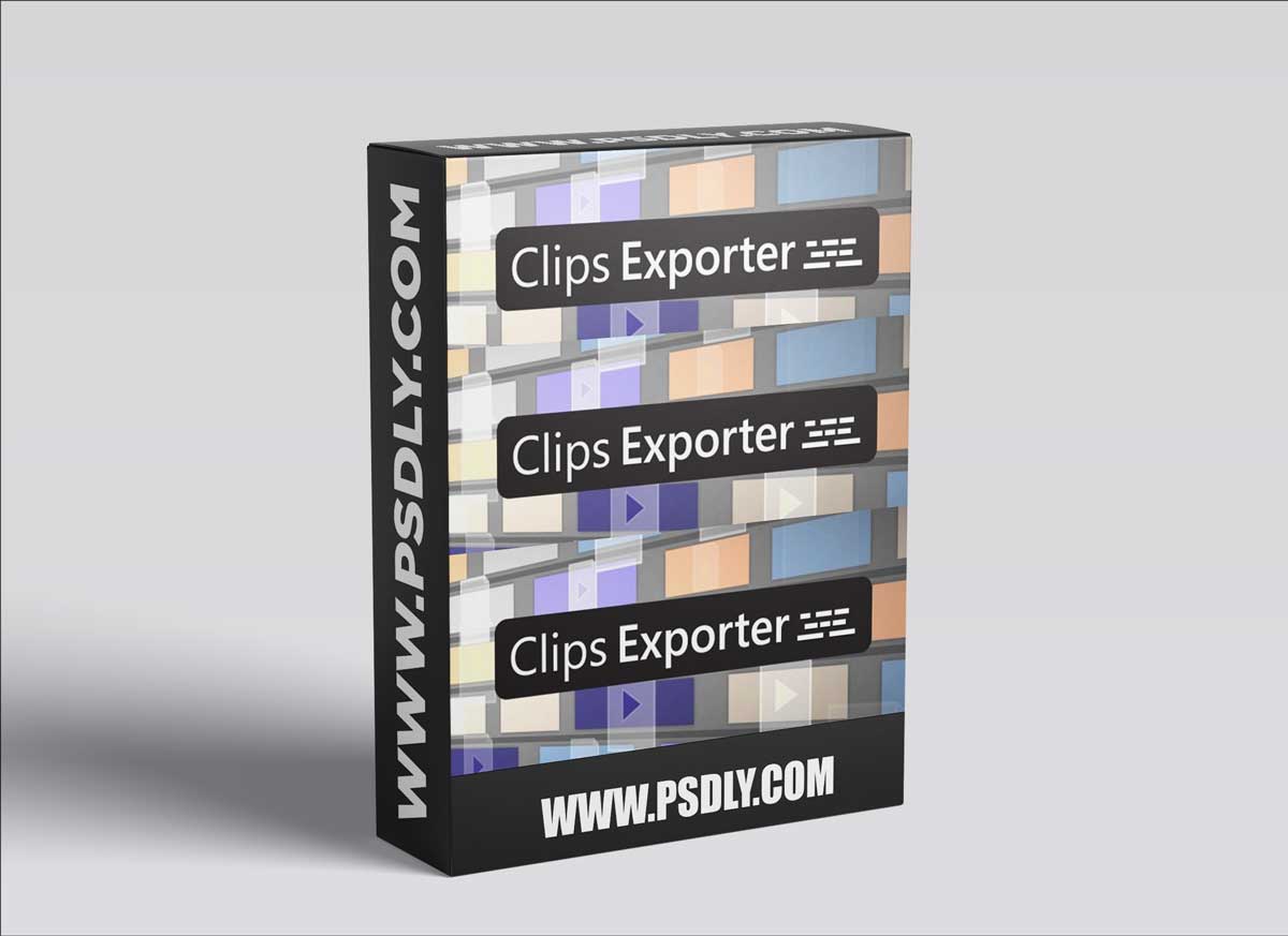 ClipsExporter v1.1.2 for After Effects 1 ClipsExporter v1.1.2 for After Effects