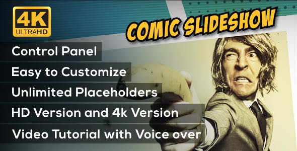 Videohive Comic Slideshow Opener 19298254 1 Videohive Comic Slideshow Opener 19298254