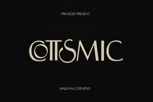 Cottsmic Sans Serif Font 1 Cottsmic Sans Serif Font