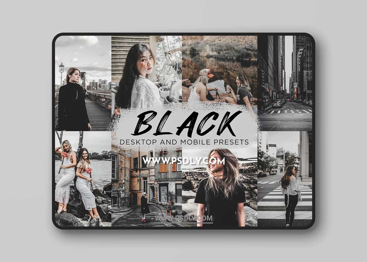 CreativeMarket - 6 Black Lightroom Presets 6279075 1 CreativeMarket - 6 Black Lightroom Presets 6279075