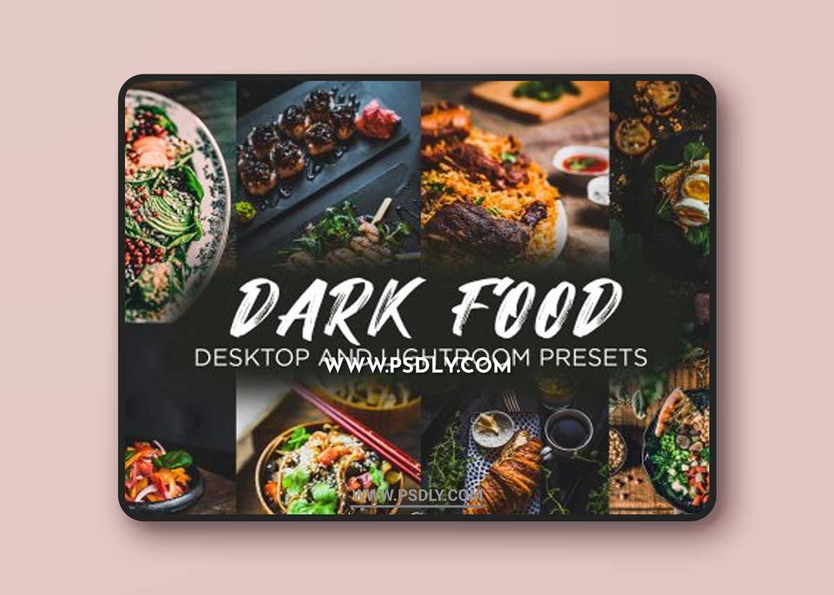 CreativeMarket - 6 Dark Food Lightroom Presets 6426609 1 CreativeMarket - 6 Dark Food Lightroom Presets 6426609