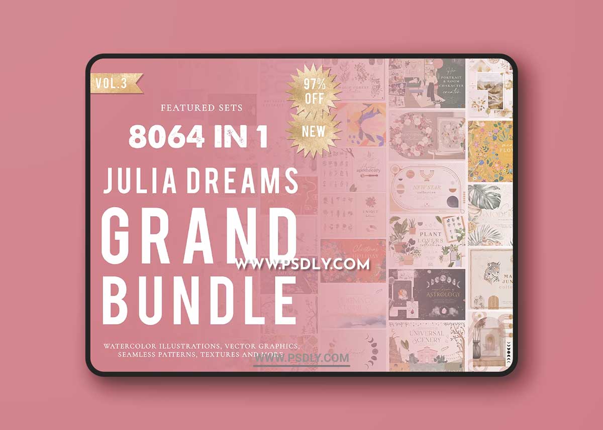 CreativeMarket - 8064 in 1 - GRAPHICS GRAND BUNDLE 6117521 1 CreativeMarket - 8064 in 1 - GRAPHICS GRAND BUNDLE 6117521