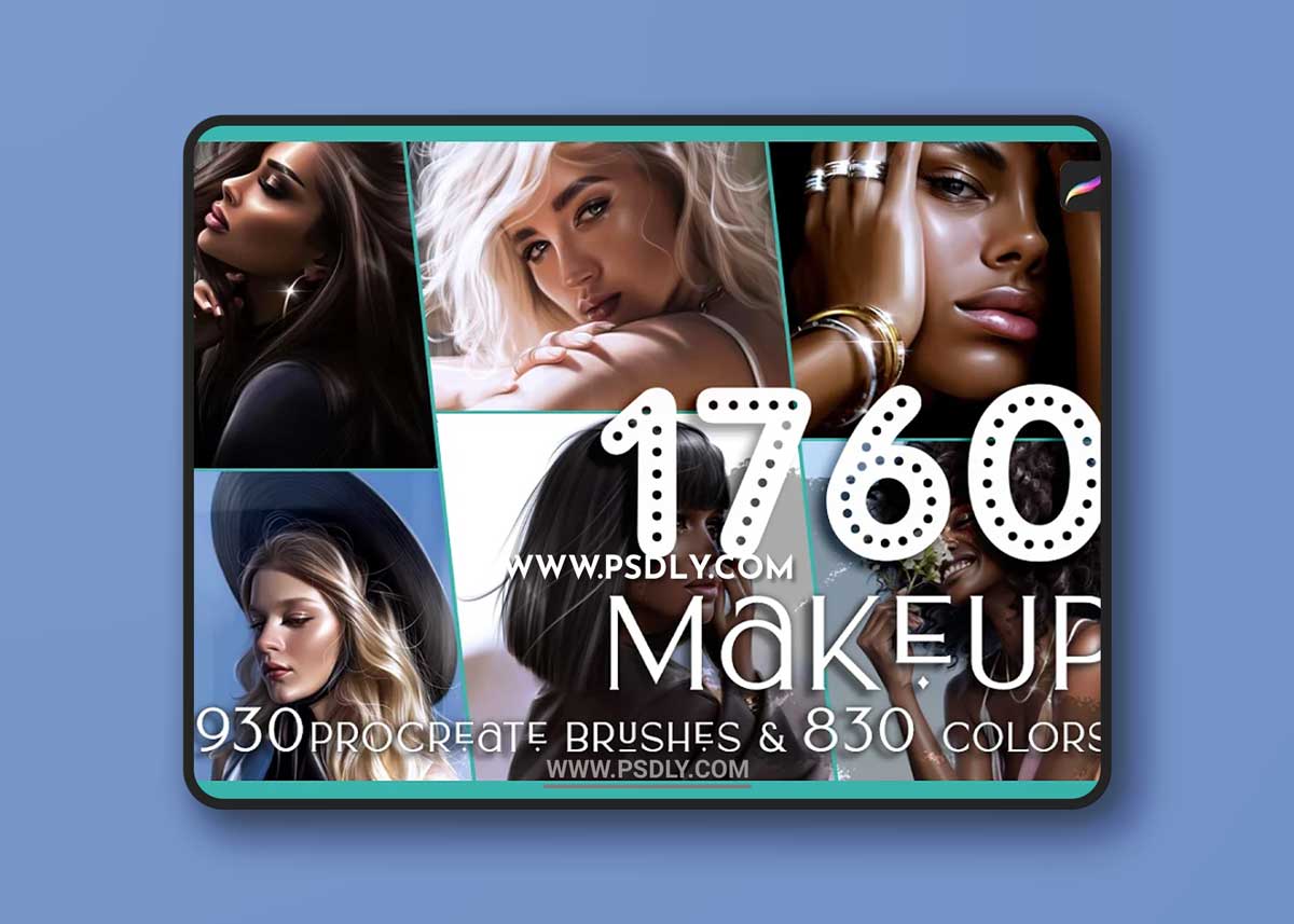 CreativeMarket - 930 Procreate Makeup Brushes 6281796 1 CreativeMarket - 930 Procreate Makeup Brushes 6281796
