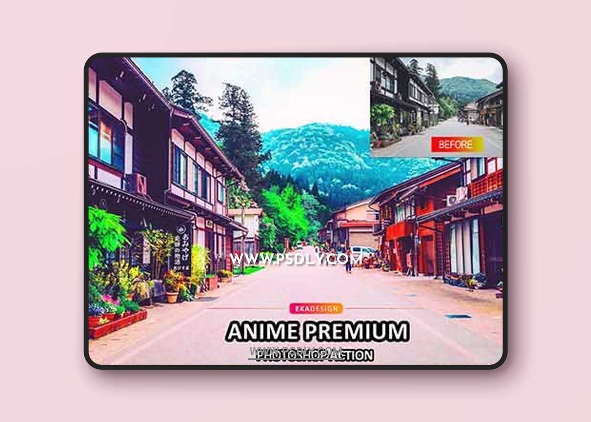 CreativeMarket - Anime Premium Photoshop Action 6389379 1 CreativeMarket - Anime Premium Photoshop Action 6389379