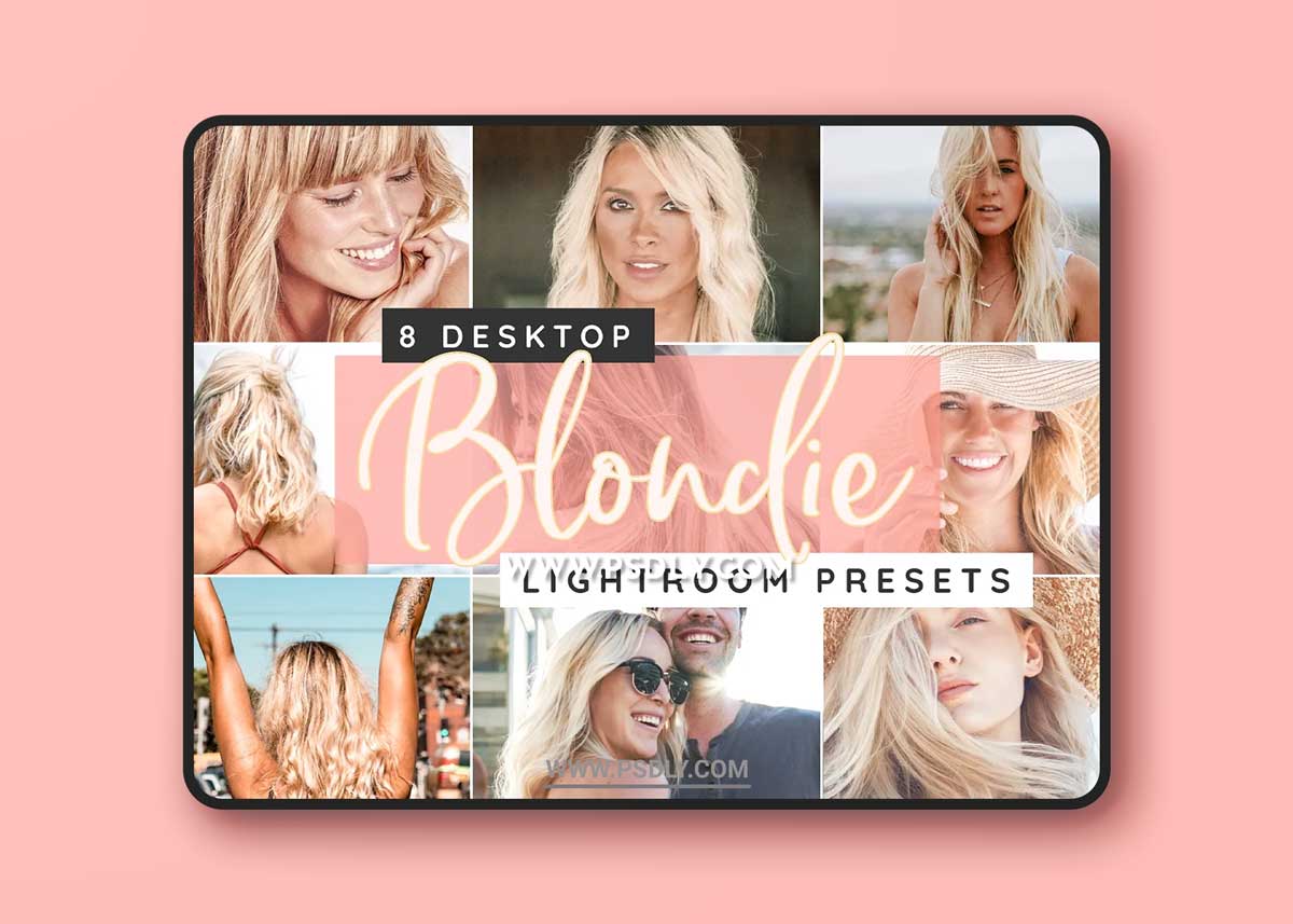 CreativeMarket - Blond hair Lightroom desktop presets 3749039 1 CreativeMarket - Blond hair Lightroom desktop presets 3749039
