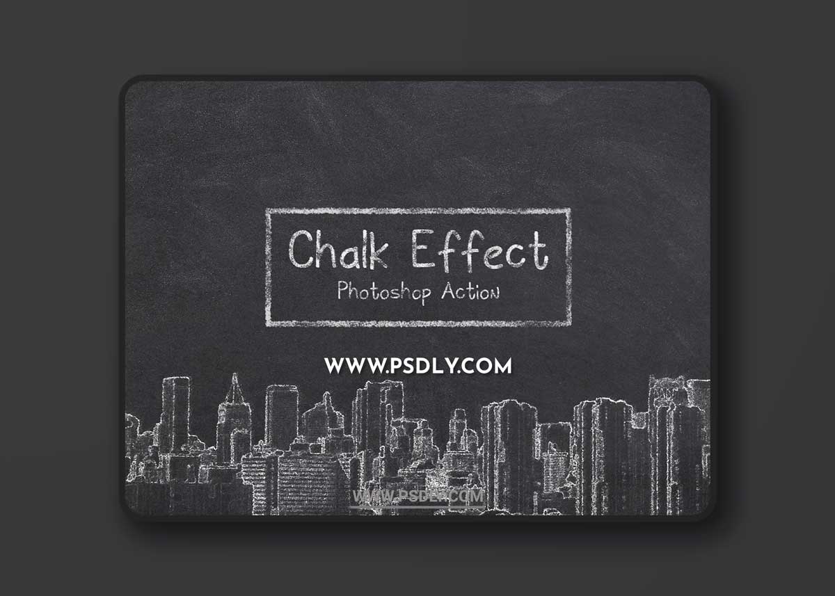 CreativeMarket - Chalk Effect Photoshop Action 3685500 1 CreativeMarket - Chalk Effect Photoshop Action 3685500