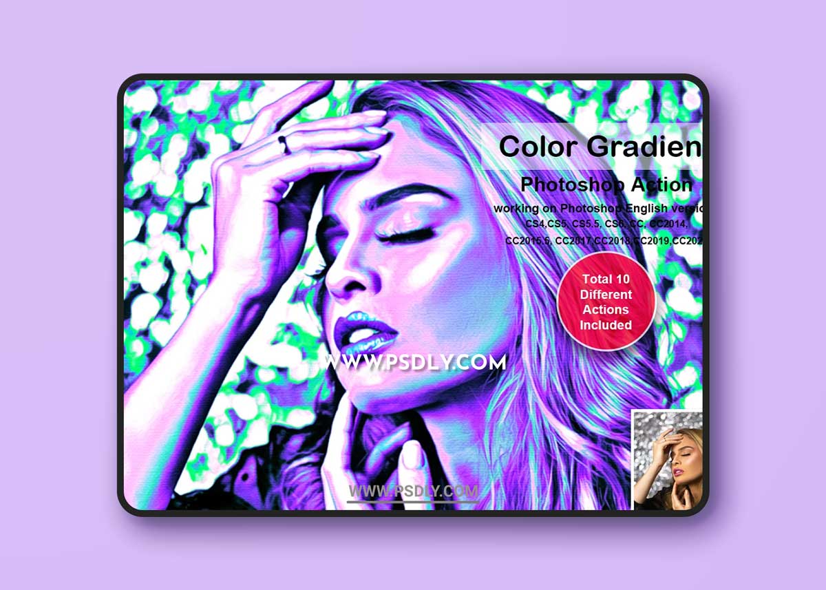 CreativeMarket - Color Gradient Photoshop Action 5478566 1 CreativeMarket - Color Gradient Photoshop Action 5478566
