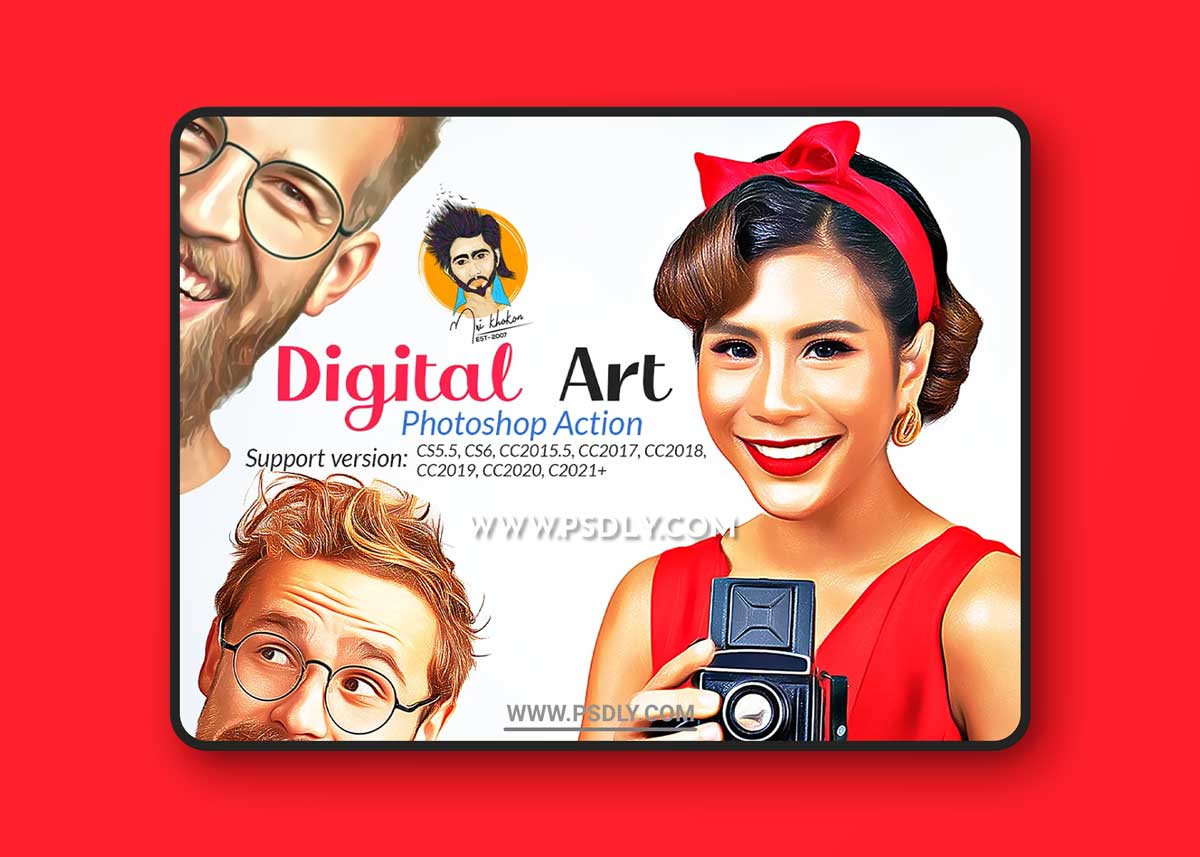 CreativeMarket - Digital Art Photoshop Action 5731809 1 CreativeMarket - Digital Art Photoshop Action 5731809