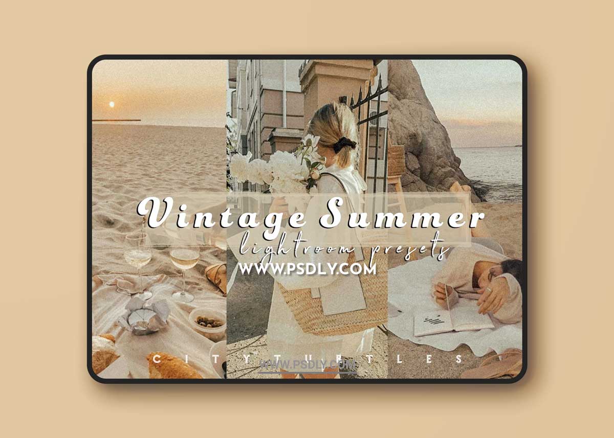 CreativeMarket - Grainy VINTAGE SUMMER Film Presets 5452867 1 CreativeMarket - Grainy VINTAGE SUMMER Film Presets 5452867