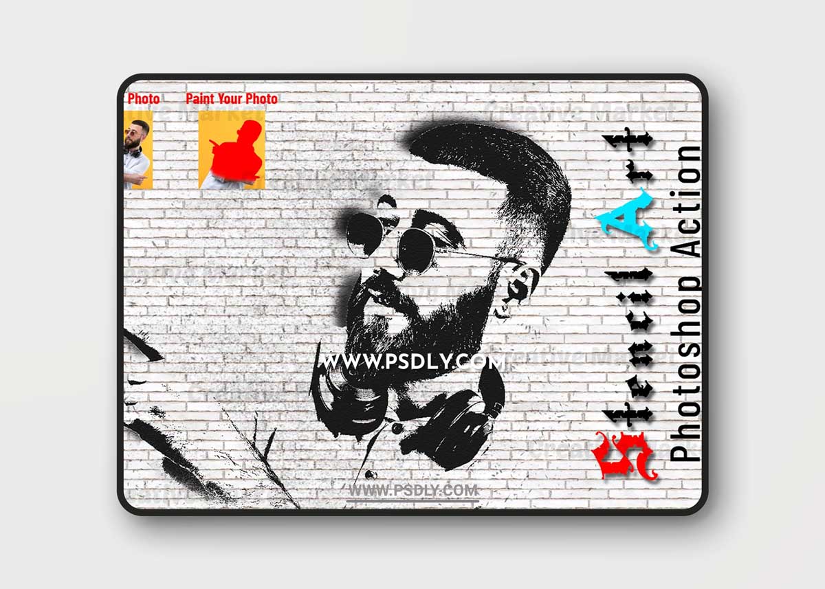 CreativeMarket - Stencil Art Photoshop Action 6552635 1 CreativeMarket - Stencil Art Photoshop Action 6552635