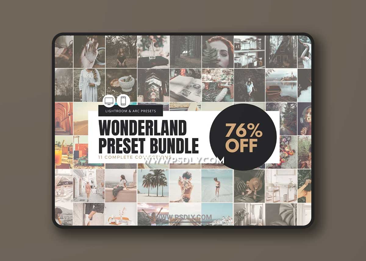 CreativeMarket - The Wonderland Preset Bundle 6333332 1 CreativeMarket - The Wonderland Preset Bundle 6333332