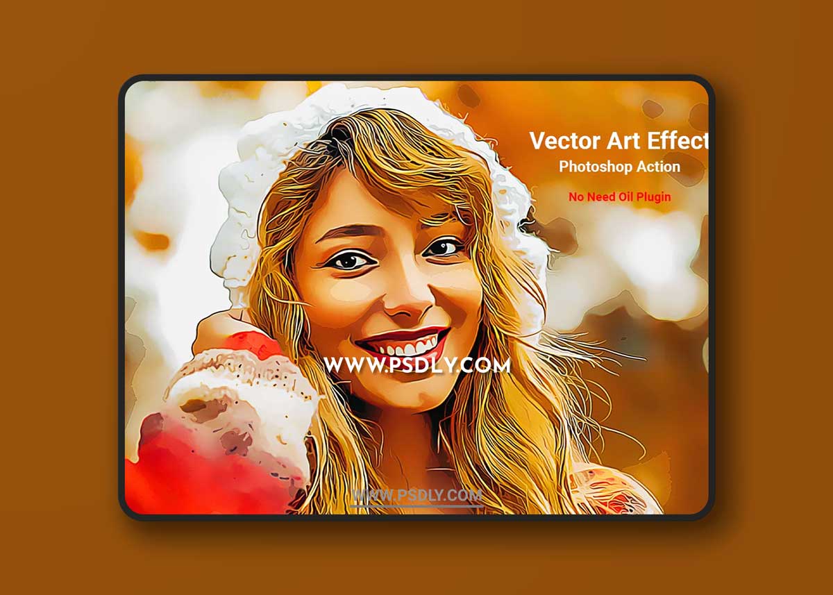 CreativeMarket - Vector Art Effect Photoshop Action 5106475 1 CreativeMarket - Vector Art Effect Photoshop Action 5106475