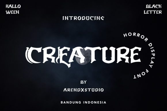 Creature Font 1 Creature Font