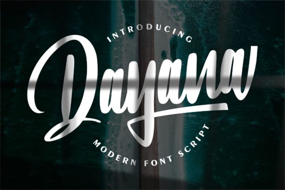 Dayana Font 1 Dayana Font