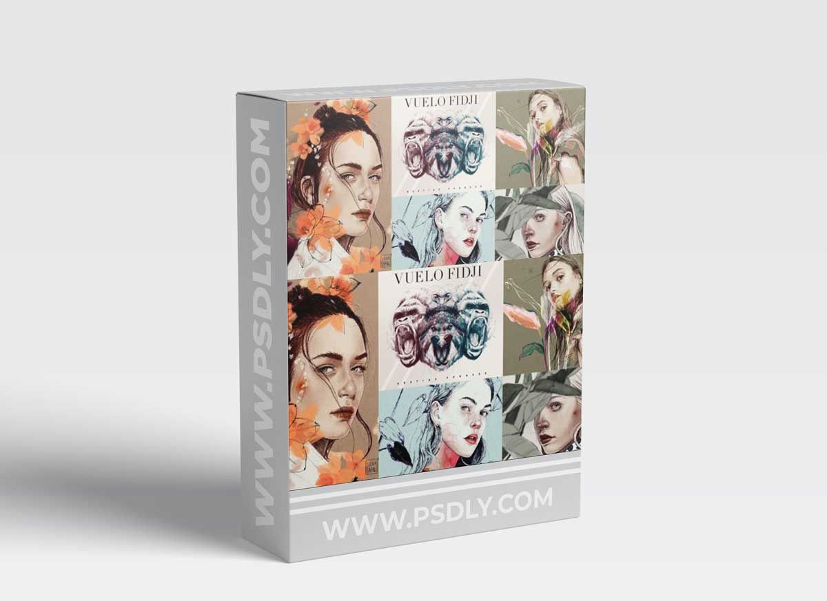 Domestika – Illustrated Portraits with Procreate 1 Domestika – Illustrated Portraits with Procreate