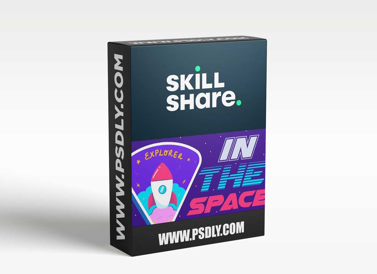 Draw a Sticker Pack in Procreate: Space Themed Illustrations 1 Draw a Sticker Pack in Procreate: Space Themed Illustrations