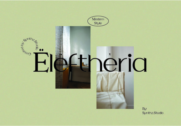 Eleftheria Font 1 Eleftheria FontEleftheria Font