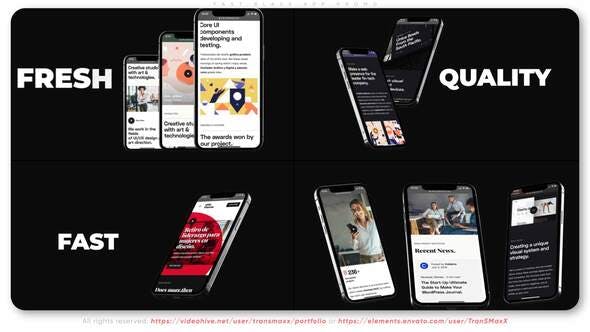 Videohive Fast Black App Promo 34275443 1 Videohive Fast Black App Promo 34275443