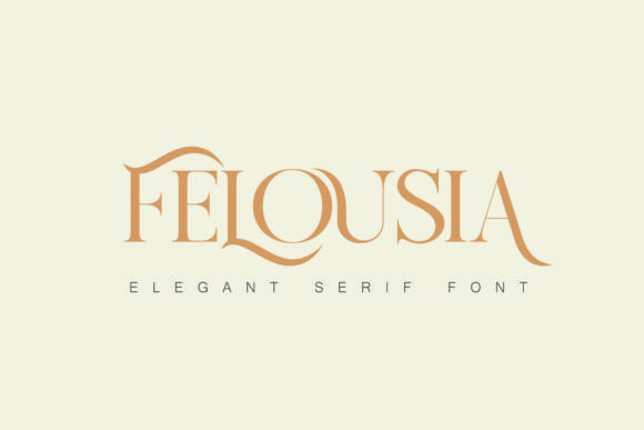 Felousia Font 1 Felousia Font