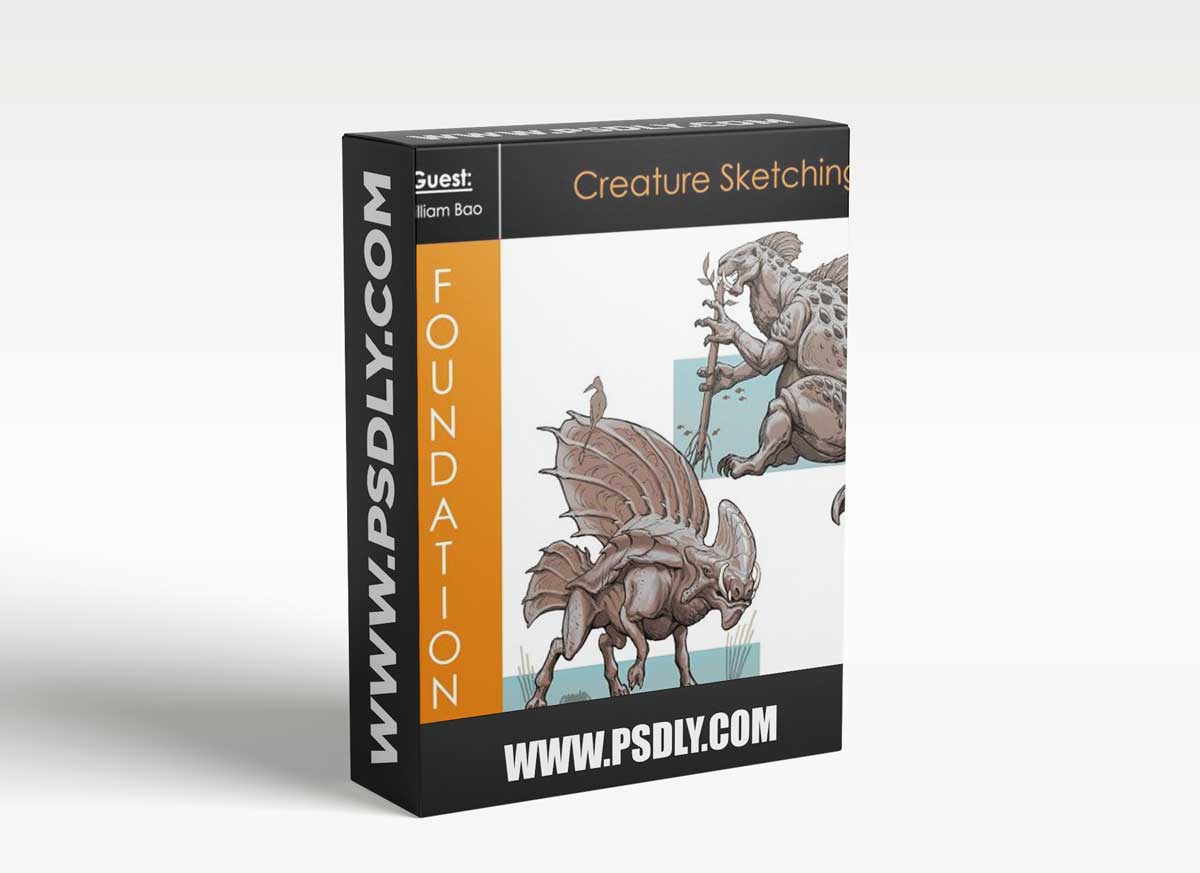 Foundation Patreon – Creature Sketching with William Bao 1 Foundation Patreon – Creature Sketching with William Bao
