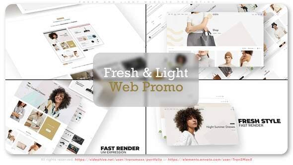 Videohive Fresh and Light Website Promotion 34191930 1 Videohive Fresh and Light Website Promotion 34191930