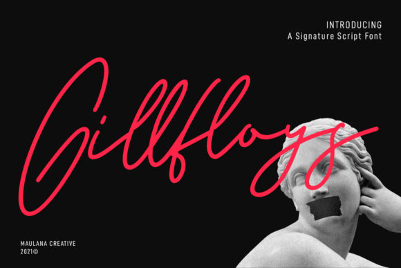 Gillfloys Font 1 Gillfloys Font
