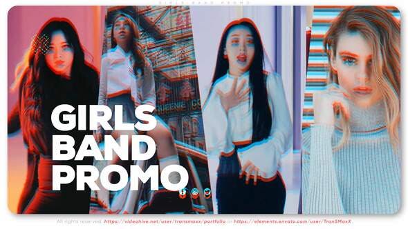 Videohive Girls Band Promo 34285792 1 Videohive Girls Band Promo 34285792