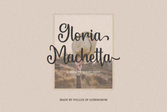 Gloria Machetta Font 1 Gloria Machetta Font