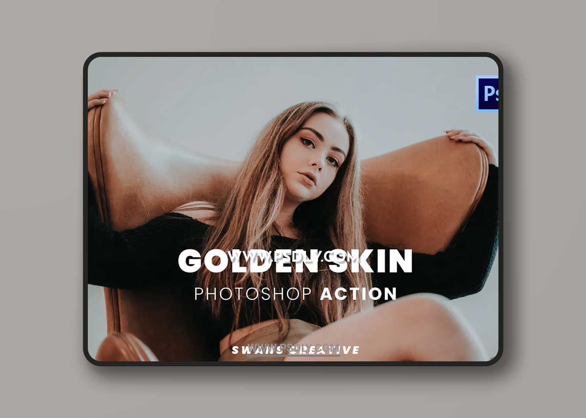 Golden Skin Photoshop Action 1 Golden Skin Photoshop Action