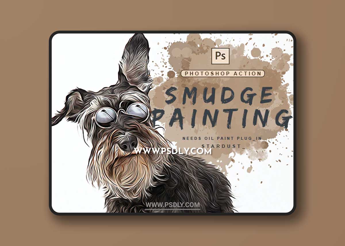 GraphicRiver - Smudge Painting - Photoshop Action 33084202 1 GraphicRiver - Smudge Painting - Photoshop Action 33084202