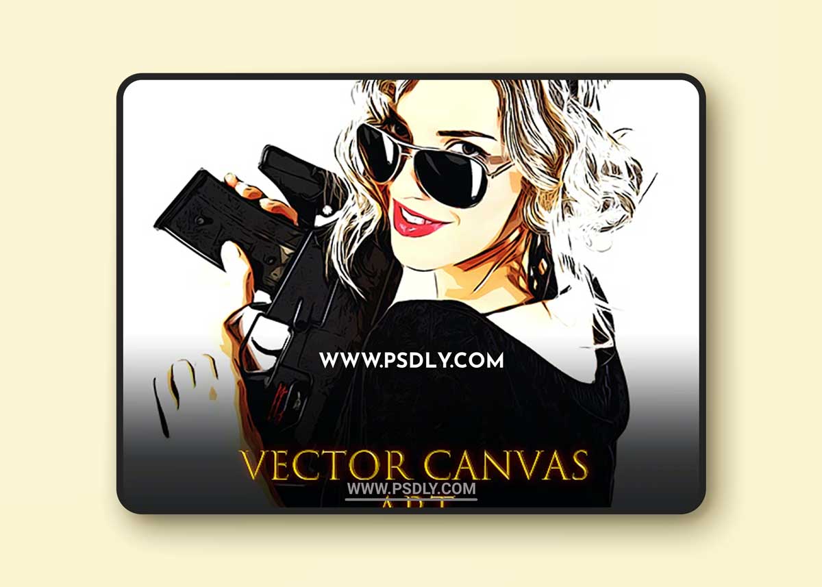 GraphicRiver - Vector Canvas Art Painting Photoshop Action 33762445 1 GraphicRiver - Vector Canvas Art Painting Photoshop Action 33762445
