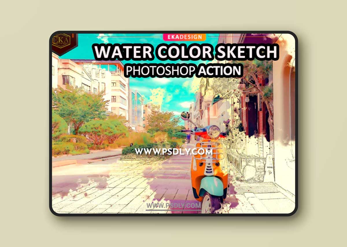 GraphicRiver - Water Color Sketch Photosop Action 32914362 1 GraphicRiver - Water Color Sketch Photosop Action 32914362