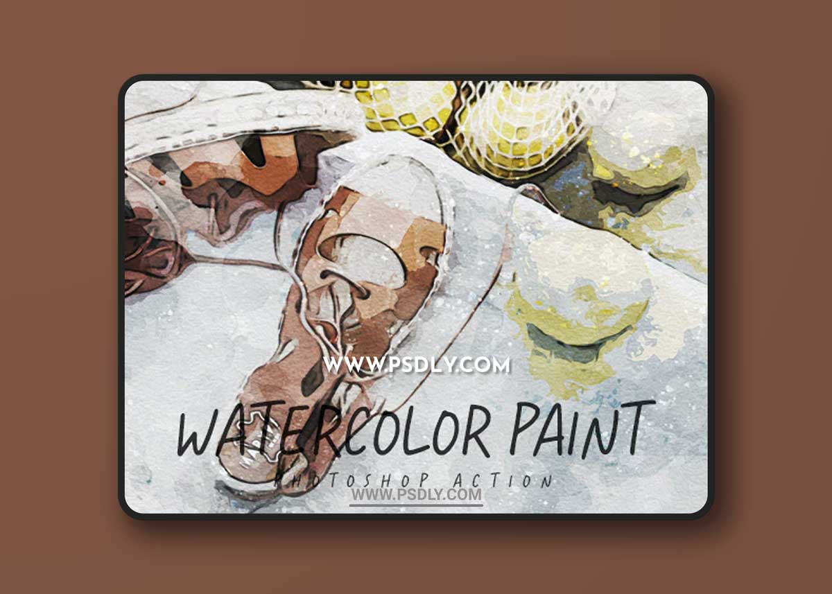 GraphicRiver - Watercolor Paint - Photoshop Action 33287400 1 GraphicRiver - Watercolor Paint - Photoshop Action 33287400